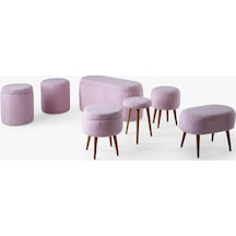 Teddy Sandıklı Set Pembe Pembe