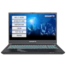 Gigabyte G5 KF5-H3EE354KD-02 i7-13620H 64 GB 1 TB SSD RTX4060 15.6" Free Dos Dizüstü Bilgisayar