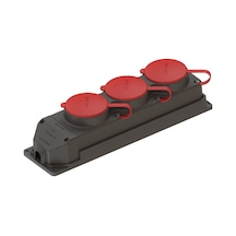 3x25a Kauçuk Üçlü Grup Priz