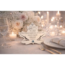 Magnet Kişiye Özel Nikah Düğün Nişan Söz Kına İçin 25 Adettir No 7