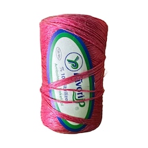 Favori İp 5000 Denye -0.8 Mm- Ambalaj Ve Paket İpi Naylon Burgulu Örgü Çamaşır İpi - Pembe - 1 Adet