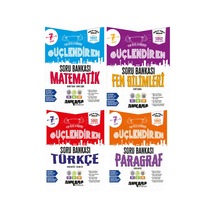 2027 7.sınıf Güçlendiren Matematik-türkçe-fen-parag.bağlam Temelli %100 Yeni Müfredat Soru Bankası Seti