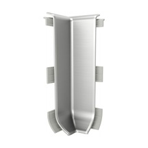 Linela Pvc Süpürgelik Gümüş - Lnl411 İç Köşe Aksesuarı 1 Paket - 2 Adet
