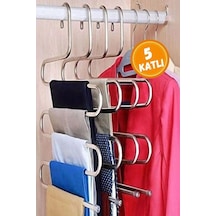 Pantolon Askısı 10 Adet Krom