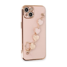 Apple iPhone Uyumlu 14 Kılıf Esila Silikon - Pudra Bzsxx00 1