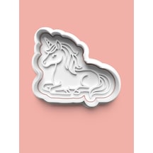 Unicorns Boynuzlu At Kurabiye Kalıbı Ve Şeker Hamuru Kalıbı Diğer