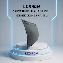 Lexron 140w 16bb Black Series Topcon Esnek Güneş Paneli