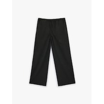 Koton Beli Bağcıklı Geniş Paça Pantolon Antrasit 6sal40059ıw Antrasit