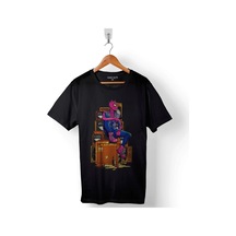 Spider Man Punker Marvel Örümcek Adam Baskılı Tişört Unisex T-shirt 001