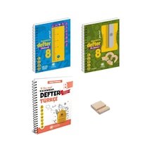 Lgs 8. Sınıf Matematik Fen Bilimleri Ve Türkçe Kazandıran Defter 3lü Set