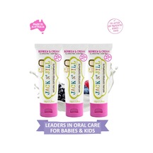 Jack N Jill Doğal Sertifikalı Diş Macunu Orman Meyve Aromalı 3 Lü Paket 3x50g