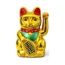 Pilli Sallanan Şans Kedisi - Maneki Neko Alk4525 .