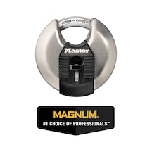Master Lock Magnum Ağır Hizmet Paslanmaz Çelik Discus Asma Kilit,