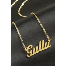 Hnrlıshp Güllü İsimli Kolye -sarı altın 86375781