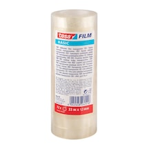 Tesa Basic Film Şeffaf Izole Bant 12 Adet 58552