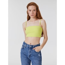 Loft Crop Kadın Atlet Green Sheen