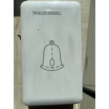 Ding Dong 220v Kablolu Kapı Zili Manuel Bell Home Hotel Erişim Kontrol Sistemi