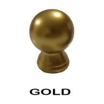 Perdemix Ahşap Rustik Top Başlık 1 Adet Gold
