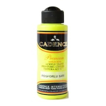 Fosforlu Premium Akrilik Sarı 120ml Tek Renk