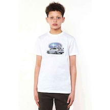 Tshirthane Subaru Wrx Baskılı Unisex Çocuk Beyaz T-Shirt (534791292)