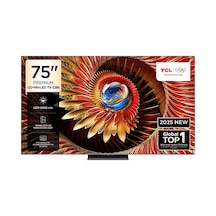 Tcl 75C8K 75" 189 Ekran Uydu Alıcılı Smart 4K QD-Mini Led Google Tv
