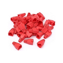 BiSıfır Rj45 Kılıf Boot Kırmızı (100 Adet)