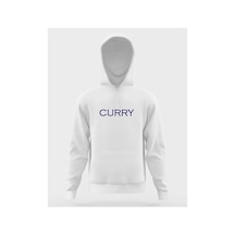 Tarzsokak Oversize The Town Curry Kapüşönlu Hoodie Beyaz