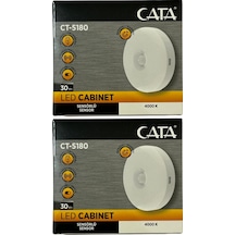 Cata Ct-5180 4000k Günışığı Mıknatıslı Kabin Led Aydınlatma 2 Adet