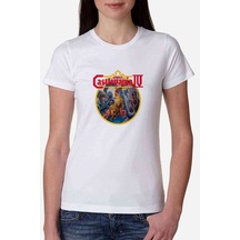 Castlevania Super Castlevania Iv Kadın Beyaz Tshirt