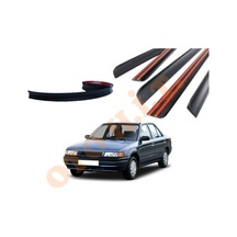 Mazda 323 92-96 Uyumlu Bagaj Üstü Spoiler Mat Siyah