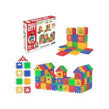 Dede Puzzle City 128 Parça 3 Adet