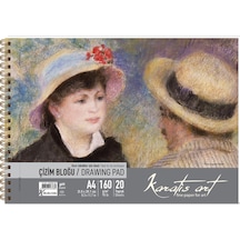 Karatis Çizim Blok Spiralli Art 160 Gr A4 20 Yp 484009-99