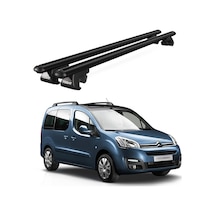 Venüs Citroen Berlingo 2008-2018 Uyumlu Siyah Ara Atkı Port Bagaj Tavan Barı