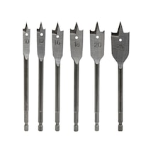 Topshop Th03111 Bits Saplı Ahşap Yaprak Kelebek Matkap Ucu Seti 6 Parça