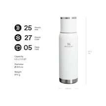 Adventure To-go Termos, Beyaz Frost , 5 Litre Çok Renkli