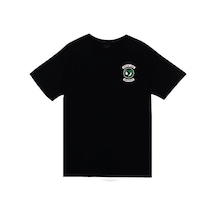 Stoned&Fame Unisex Riverdale Southside Serpents Baskılı T-shirt SIYAH