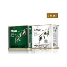 Ahsaf Natürel Sızma Zeytinyağı 500 ML Teneke + Soğuk Sıkım Zeytinyağı 500 ML Teneke