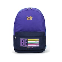 Cambridge Polo Club Be Happy Çift Ana Bölmeli Unisex Çocuk İlkokul Çantası mor