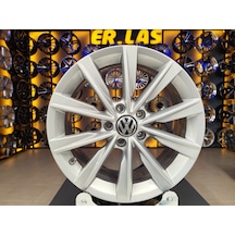 4 Adet Volkswagen  7 17 5 112 Et43 57.1 Sılver Jant Revize Edilmiş Takım