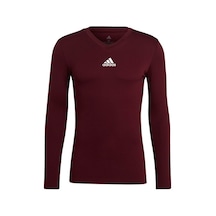 Adidas Team Base Tee Erkek Futbol Uzun Kollu Antrenman Tişörtü Gn7503 Kırmızı