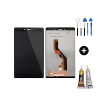 Samsung Galaxy Tab A8 Sm-t295 Uyumlu Dokunmatik Set Siyah + Montaj Seti