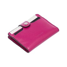 Tergan Pembe Deri Unisex Kredi Kartlık - S1kk00001653-j7e Pembe