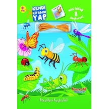 Kendi Kitabını Yap - Böcekleri Keşfedin 4+ Yaş - Ezjı-772455