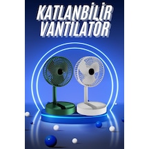 3 Kademe Hız Ayarlı Vantilatör Telefon Standlı Şarjlı Katlanabilir Soğutucu P - Karbul5012-7 Renkli