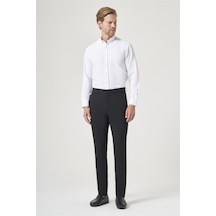 İmza Siyah Yan Cep Slim Fit Esnek Chino Pantolon 1003260154