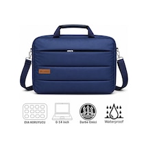 Macbook Air 15 İnch M4 2025 İle Uyumlu Notebook Macbook Evrak Çantası Lacivert Al5496 Laptop Çantası