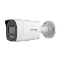 Hikvision 2 Mp Akıllı Gece Renkli Ip Kamera Siren Ve Işıklı Alarm Özellikli, İnsan/araç Algılamalı Dahili Mikrofonlu Güvenlik Kamerası