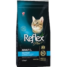 Reflex Plus Somonlu Kısırlaştırılmış Yetişkin Kedi Maması 1500 G