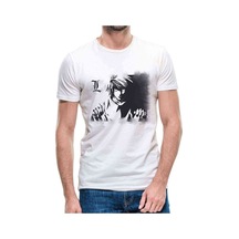 Anime Death Note Baskılı Beyaz Erkek Tshirt (530997722)