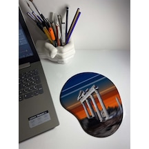 Apollon Tapınağı-side Temalı Bilek Destekli Mouse Pad Mousepad